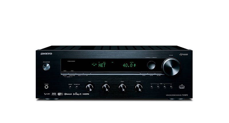 Onkyo TX-8270 Stereo Receiver on White Background