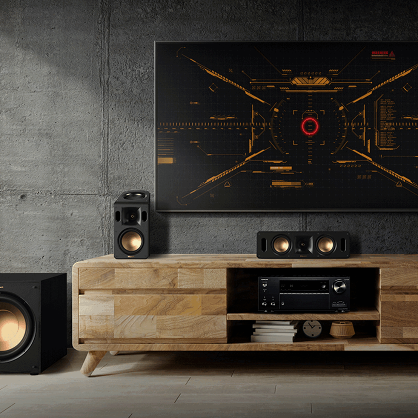 Onkyo TX NR7100 with home theater system 2000x2000