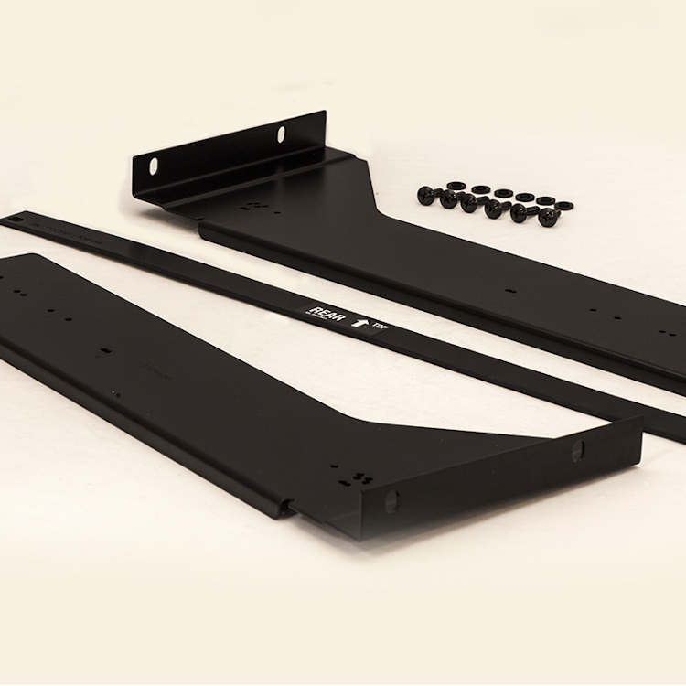 IRK1804C Rack Mount Kit in pieces